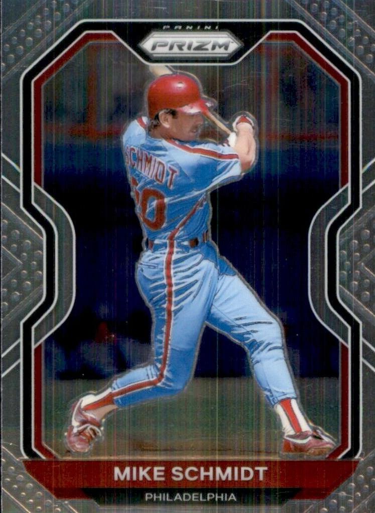 2021 Panini Prizm Mike Schmidt #124 card
