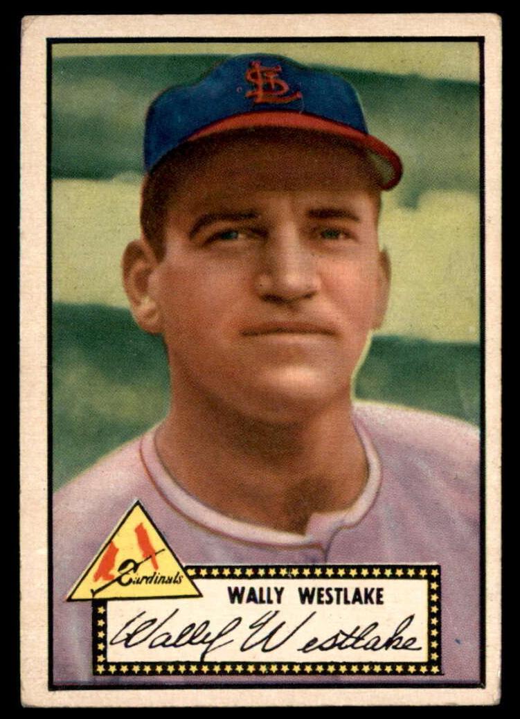 1952 Topps Wally Westlake #38 card