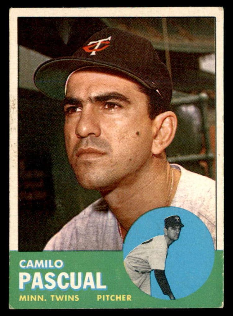 1963 Topps Camilo Pascual #220 card