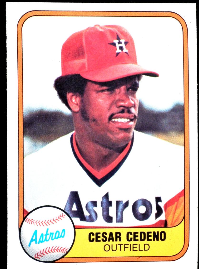 1981 Cesar Cedeno #59