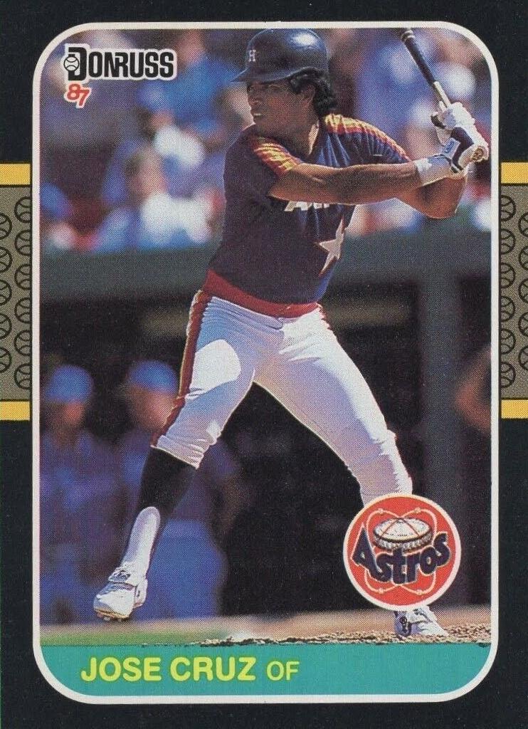 1987 Jose Cruz #85