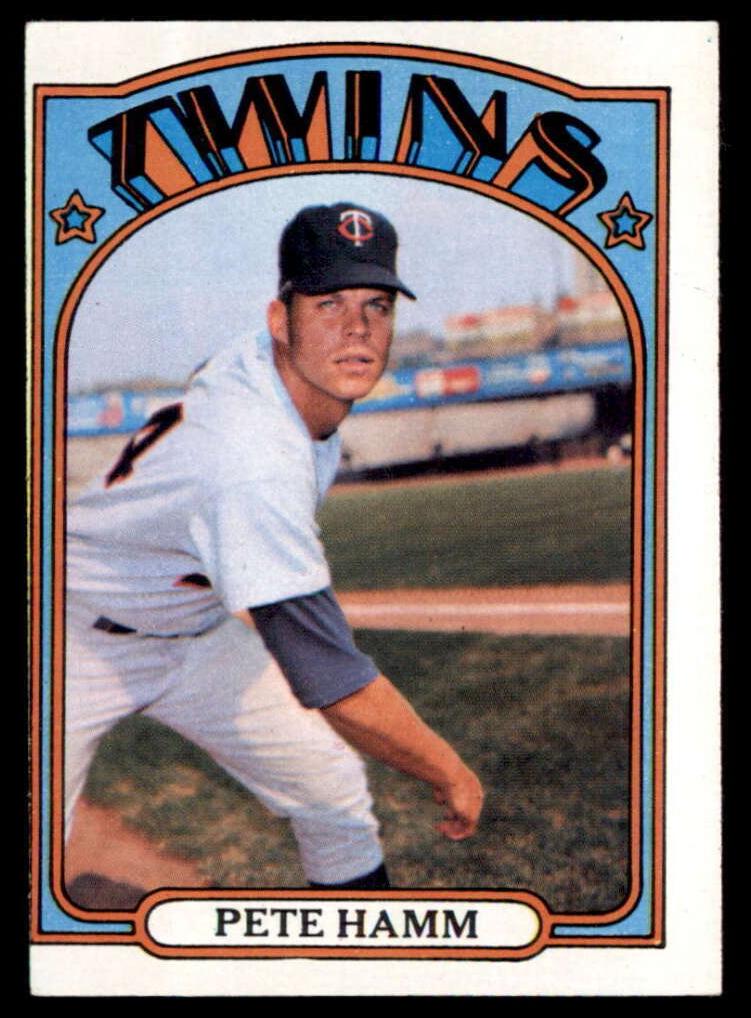 1972 Topps Pete Hamm #501 card