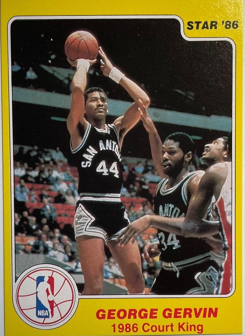 1986 George Gervin #15