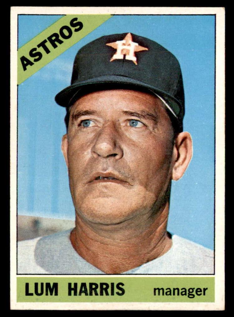 1966 Topps Lum Harris #147 card