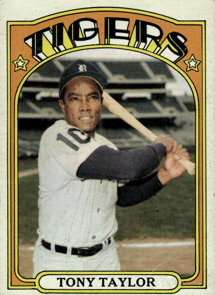 1972 Topps Tony Taylor #511 card