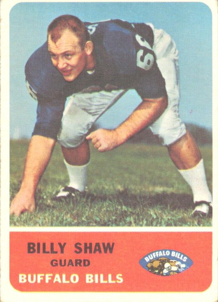 1962 Billy Shaw #16