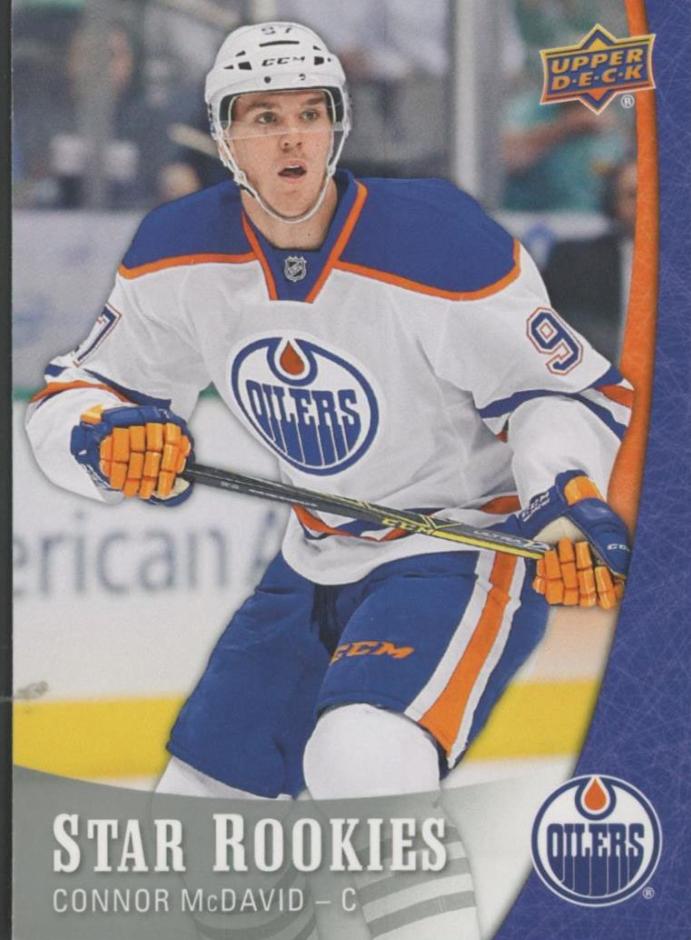 2015 Upper Deck Star Rookies Connor McDavid #1 card