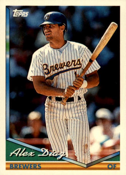 1994 Topps Alex Diaz #519 card