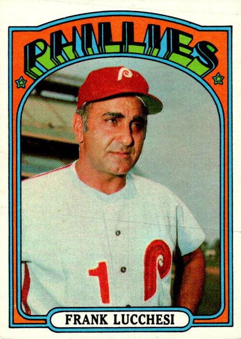 1972 Frank Lucchesi #188