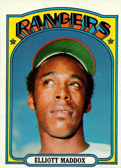 1972 Elliott Maddox #277