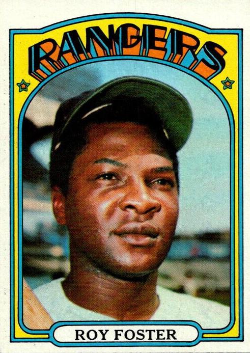 1972 Topps Roy Foster #329 card