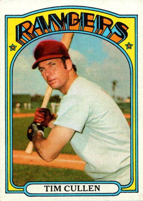 1972 Topps Tim Cullen #461 card