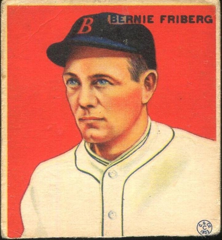 1933 Bernie Friberg #105