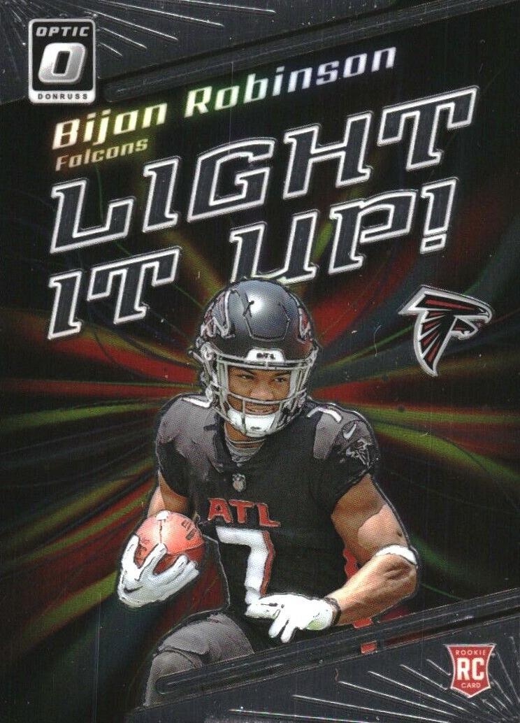 2023 Panini Donruss Optic #LUBR Bijan Robinson front