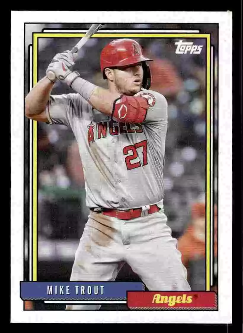 2021 Topps Update Baseball Mike Trout #T92-3