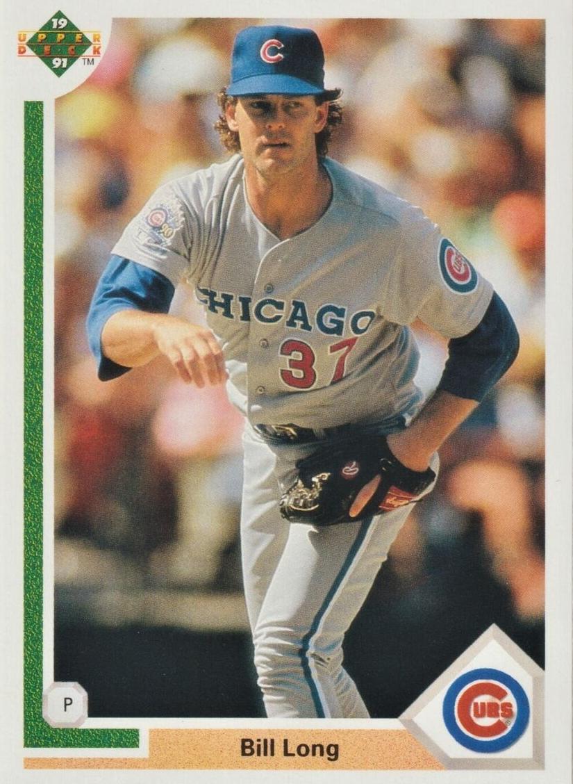 1991 Upper Deck Bill Long #495 card