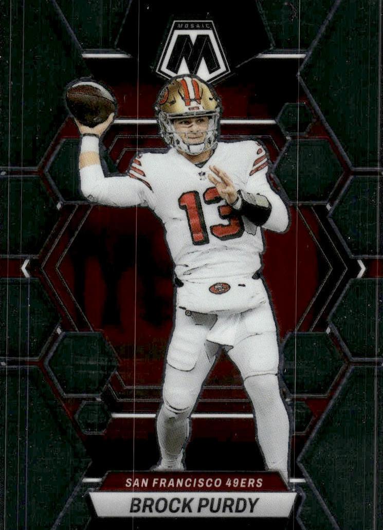 Brock Purdy 2023 Mosaic Football card