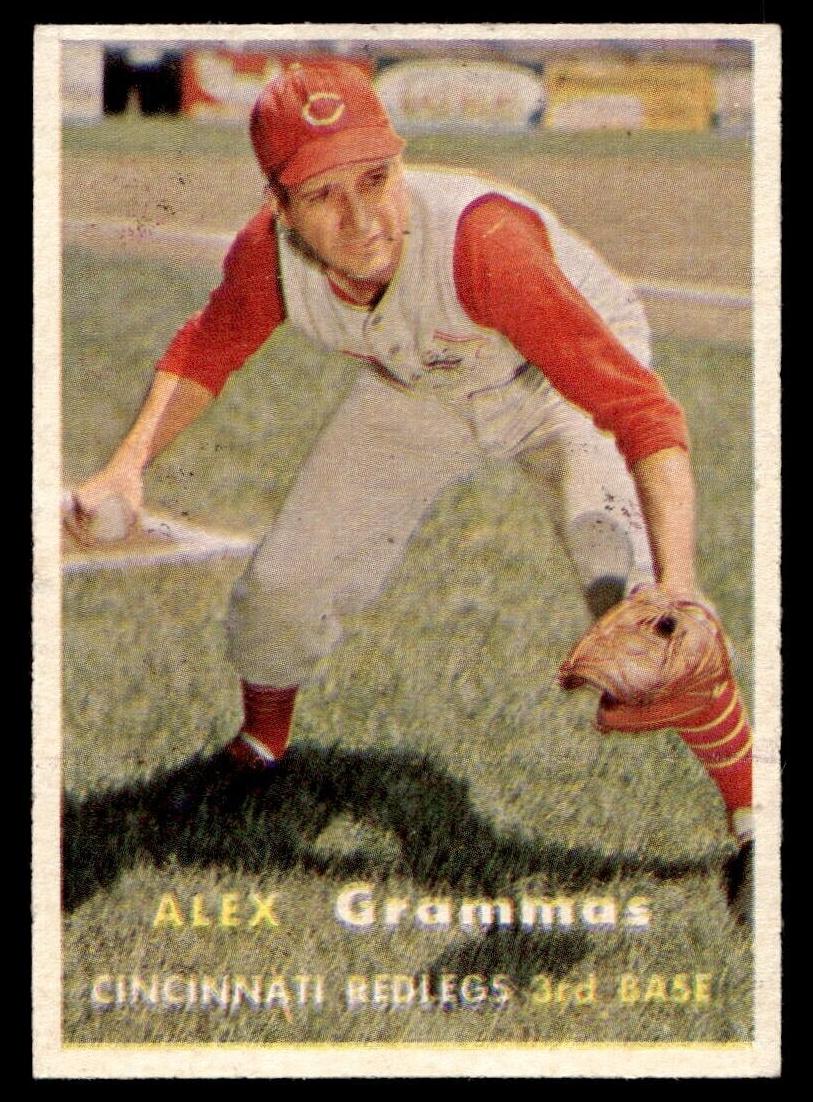 1957 Alex Grammas #222
