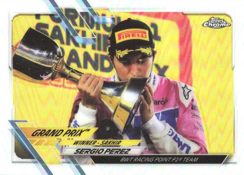 2021 Sergio Perez [Refractor] #153