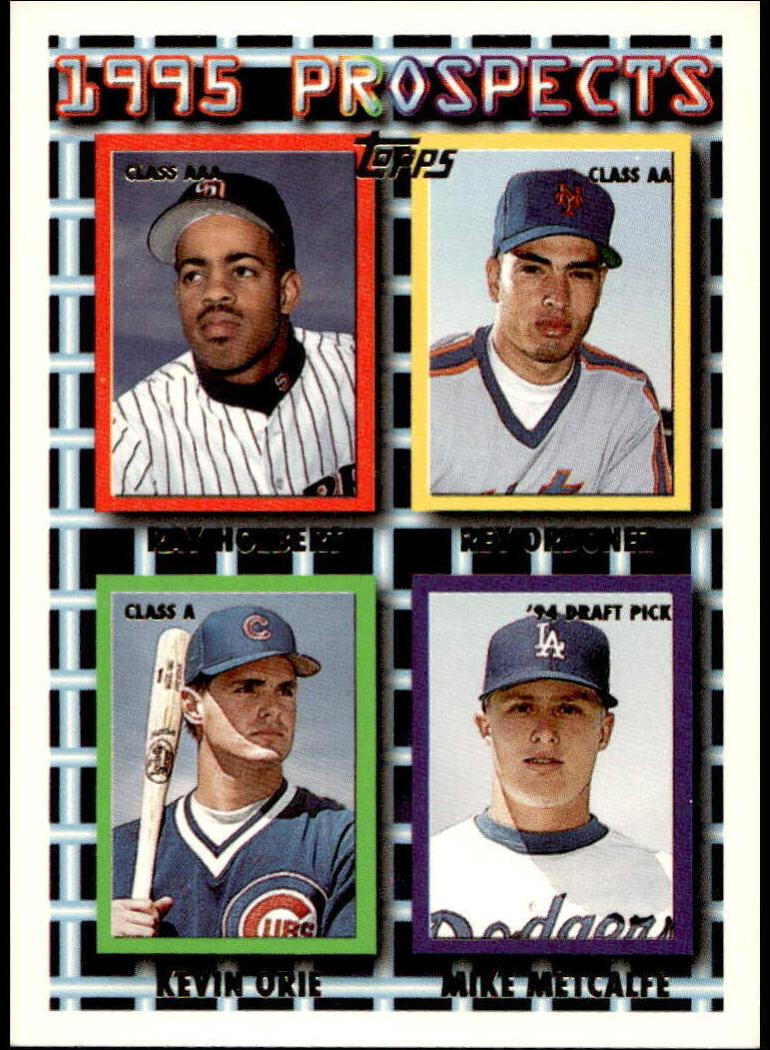1995 Topps Ray Holbert #571 card
