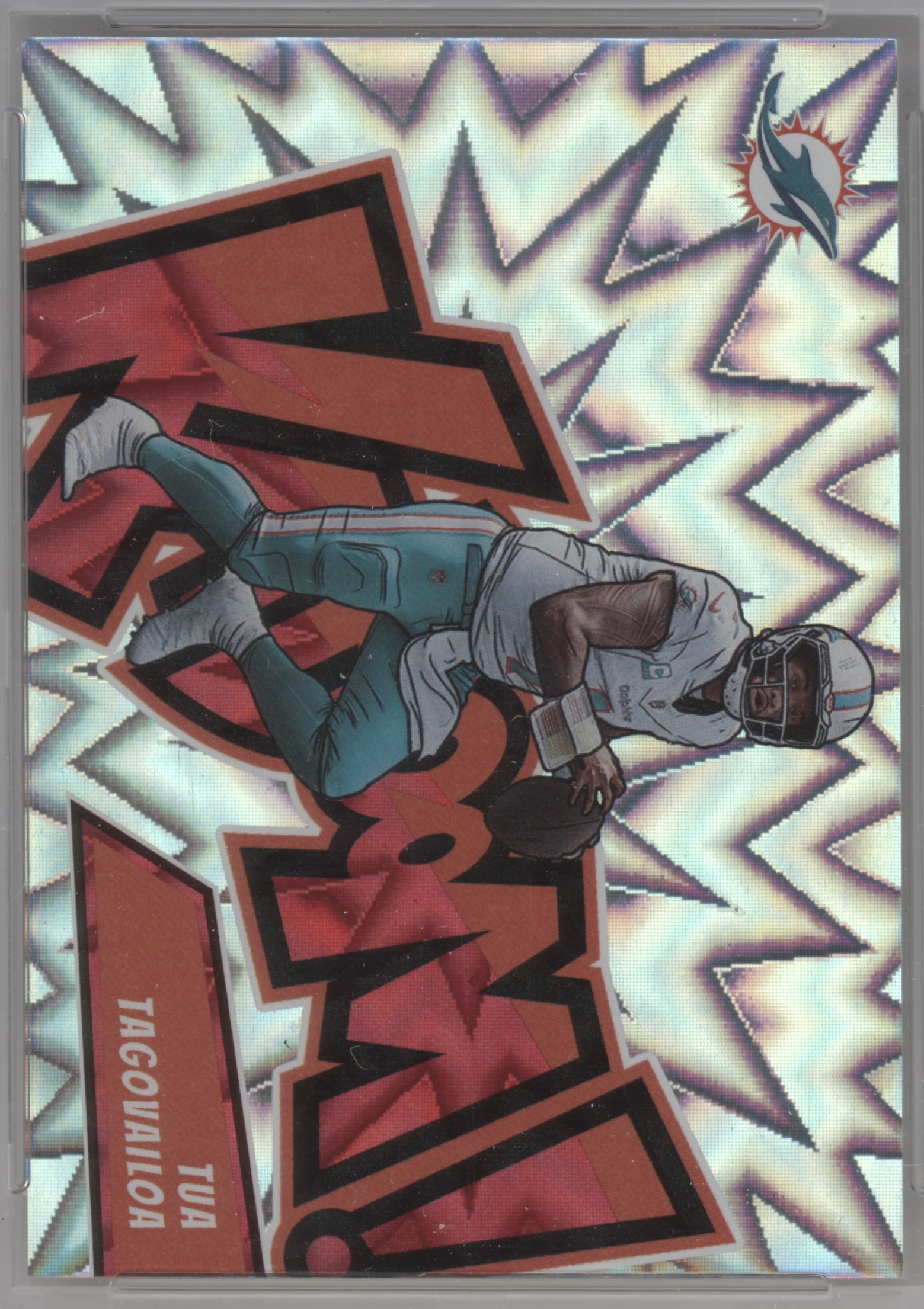 2023 Panini Absolute Kaboom Horizontal Tua Tagovailoa #5 card