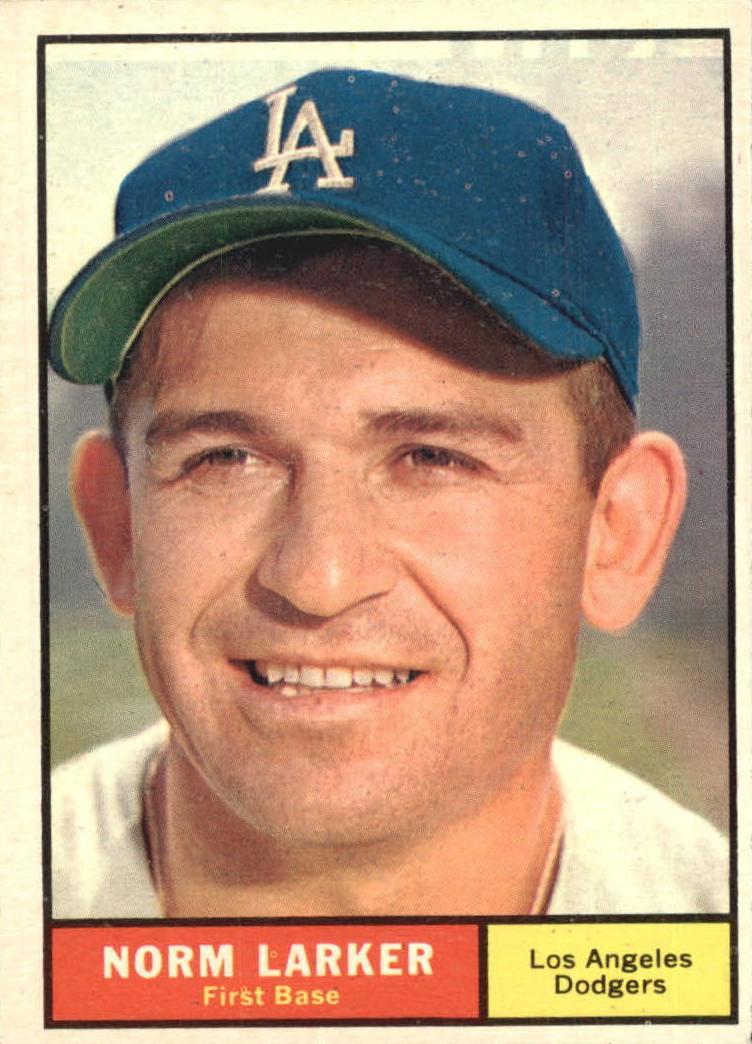 1961 Norm Larker #130