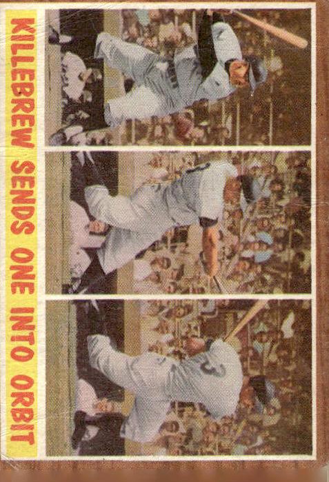 1962 Killebrew Sends One Into Orbit #316