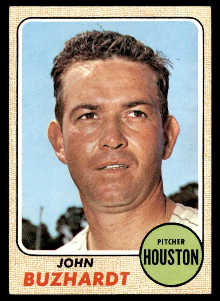 1968 Topps John Buzhardt #403 card