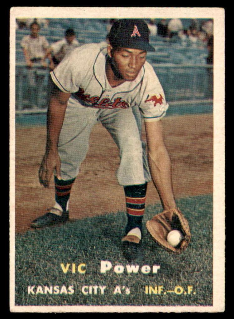 1957 Vic Power #167