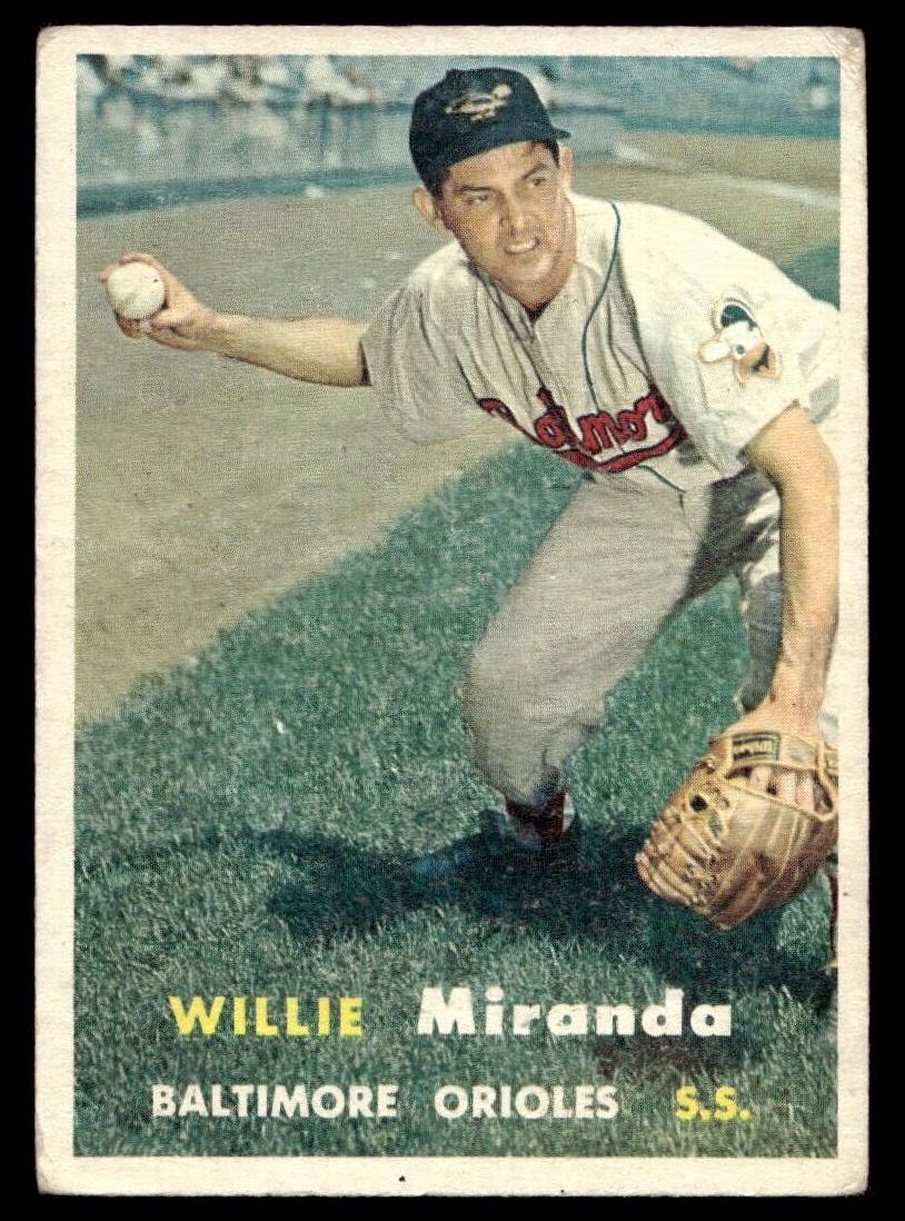 1957 Willie Miranda #151