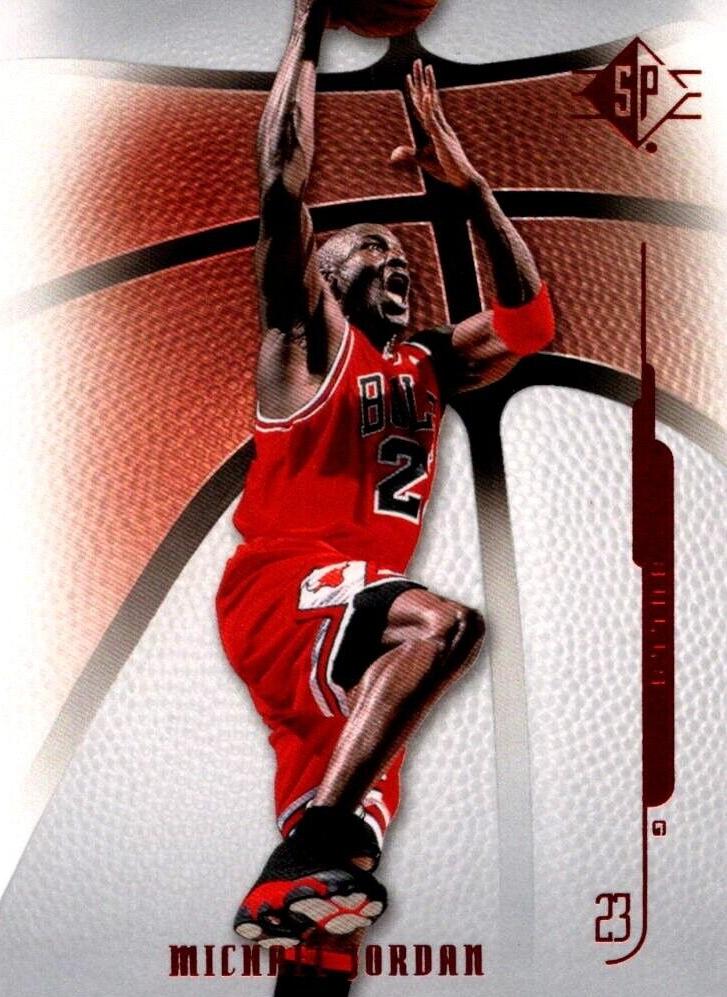 2008 SP Authentic Michael Jordan #29 card