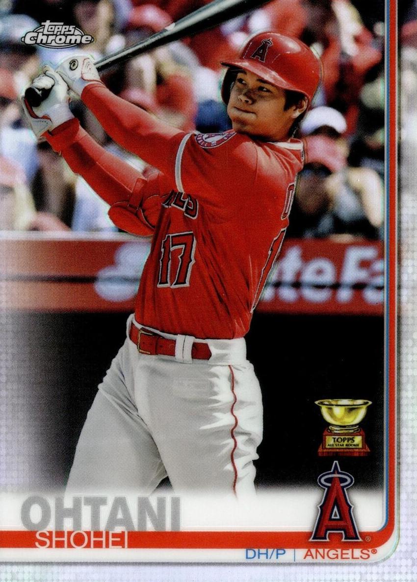 2019 Topps Topps Chrome Refractor #1 Shohei Ohtani Refractor front