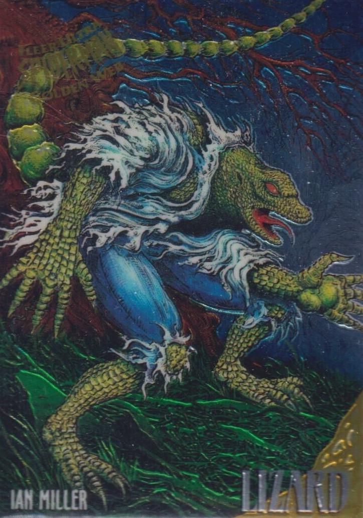1995 Fleer Ultra Spider-Man Lizard #5 card