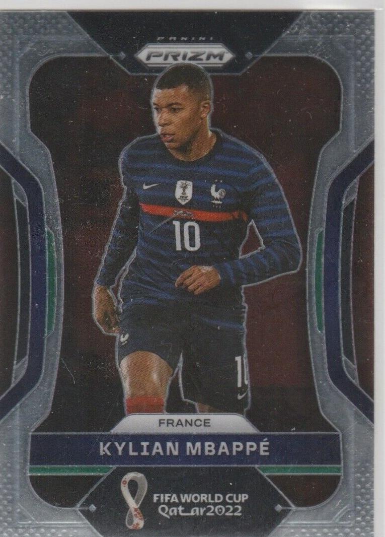Kylian Mbappe 2022 Prizm World Cup Qatar card