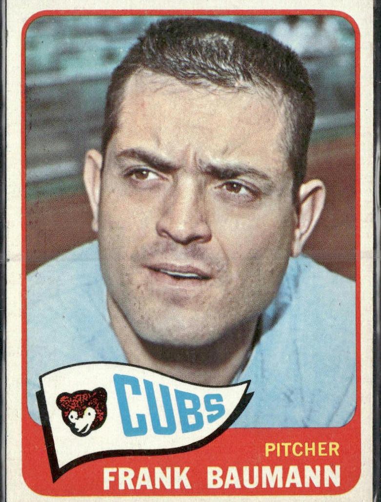 1965 Topps Frank Baumann #161 card