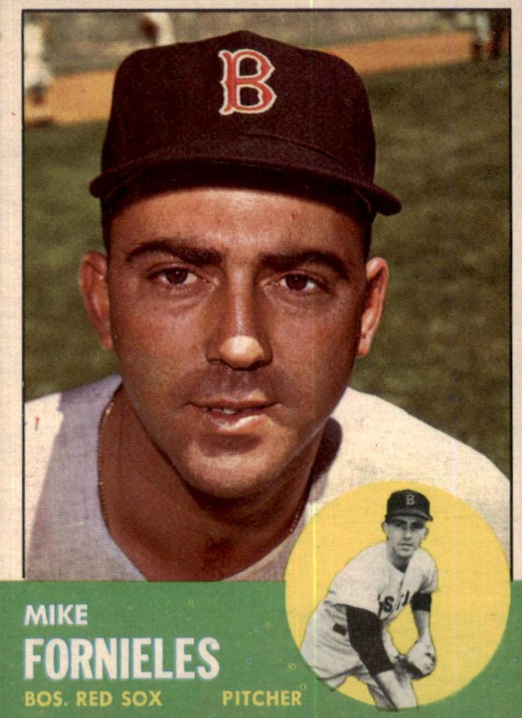 1963 Topps Mike Fornieles #28 card