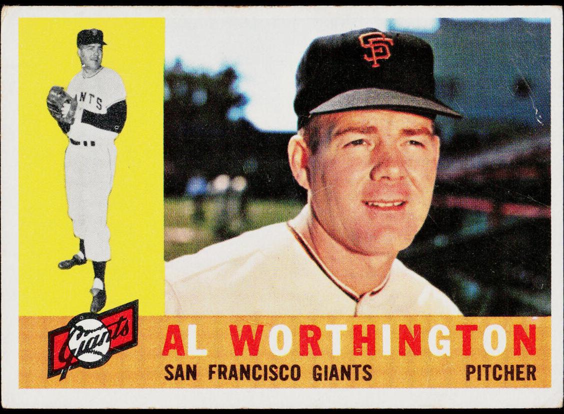 1960 Al Worthington #268
