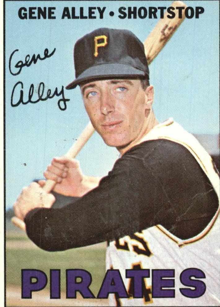 1967 Topps Gene Alley #283 card
