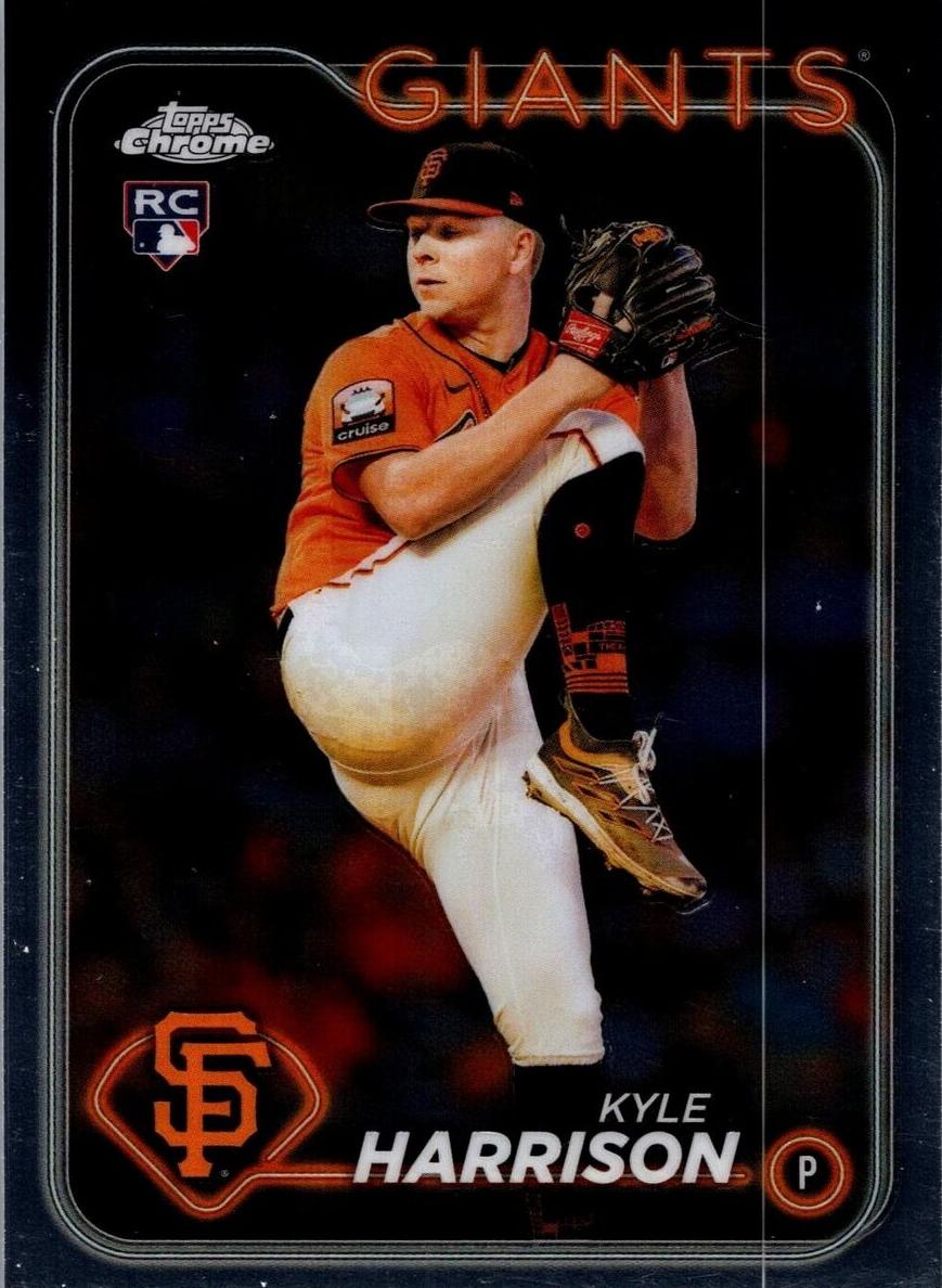 Kyle Harrison 2024 Topps Chrome Baseball card