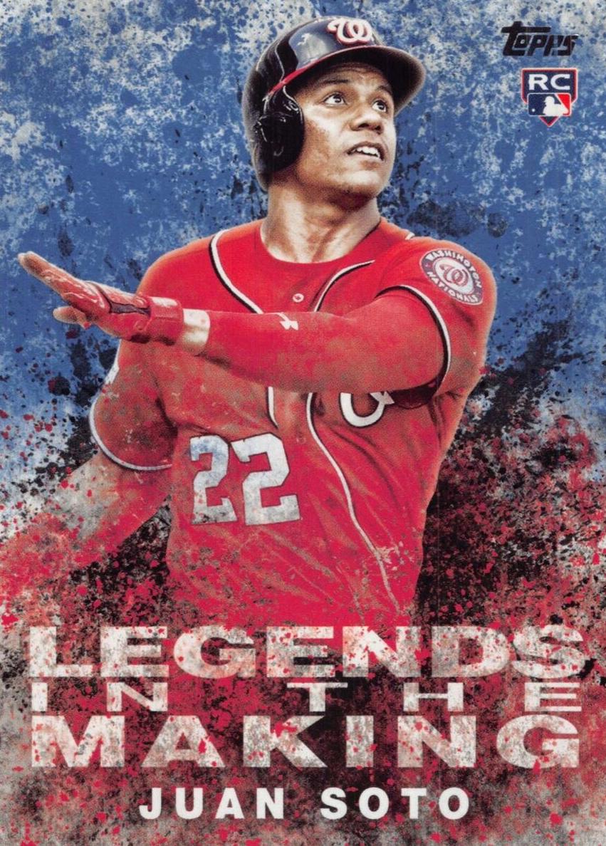 2018 Topps Update Juan Soto [Blue] #LITM-8 card