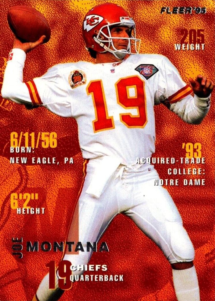 1995 Joe Montana #183