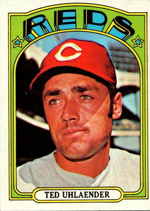1972 Topps Ted Uhlaender #614 card