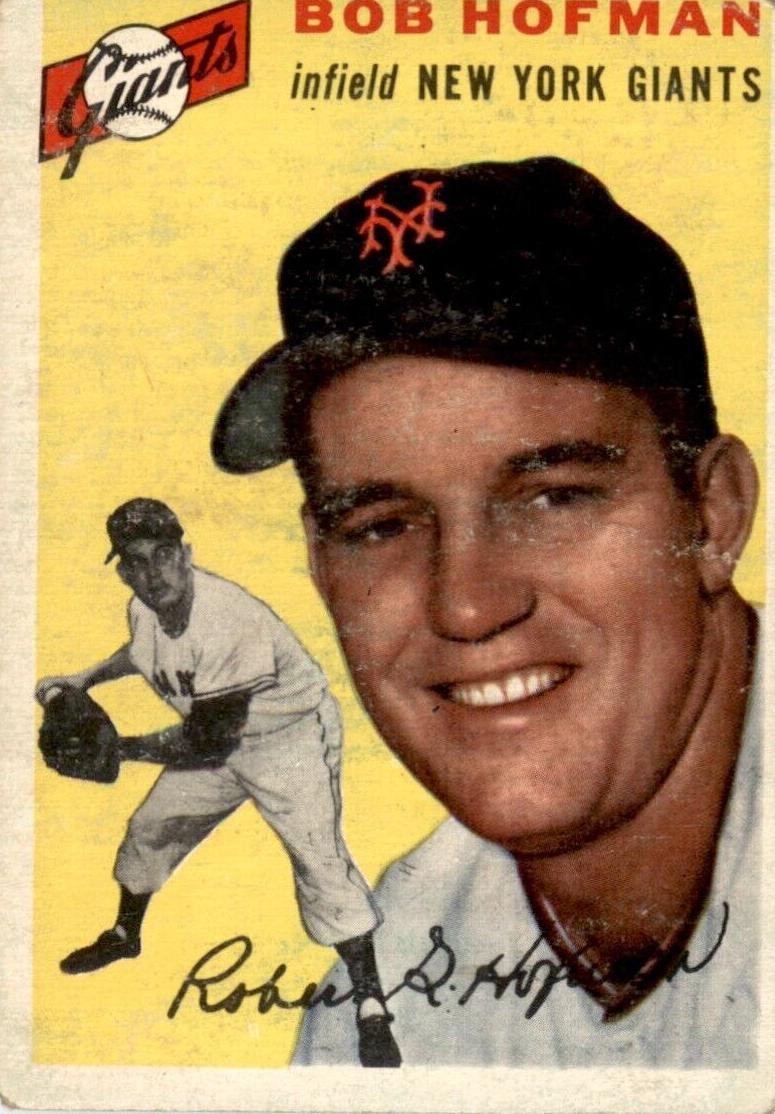 1954 Bobby Hofman #99