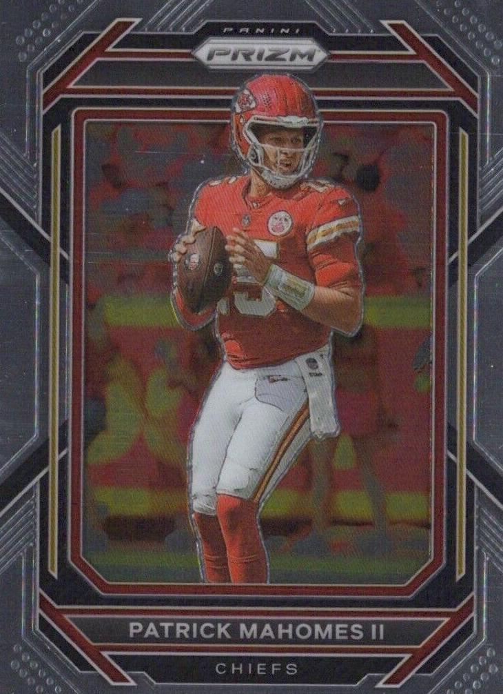 Patrick Mahomes II 2022 Prizm Football card