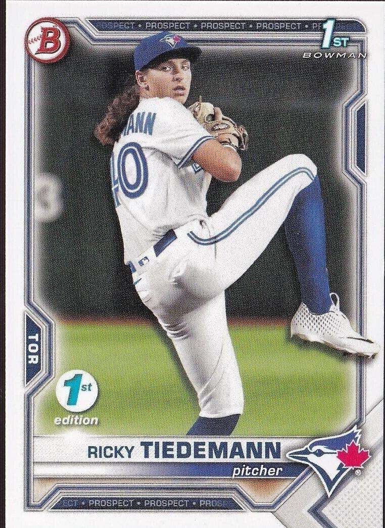 2021 Ricky Tiedemann #BD-89