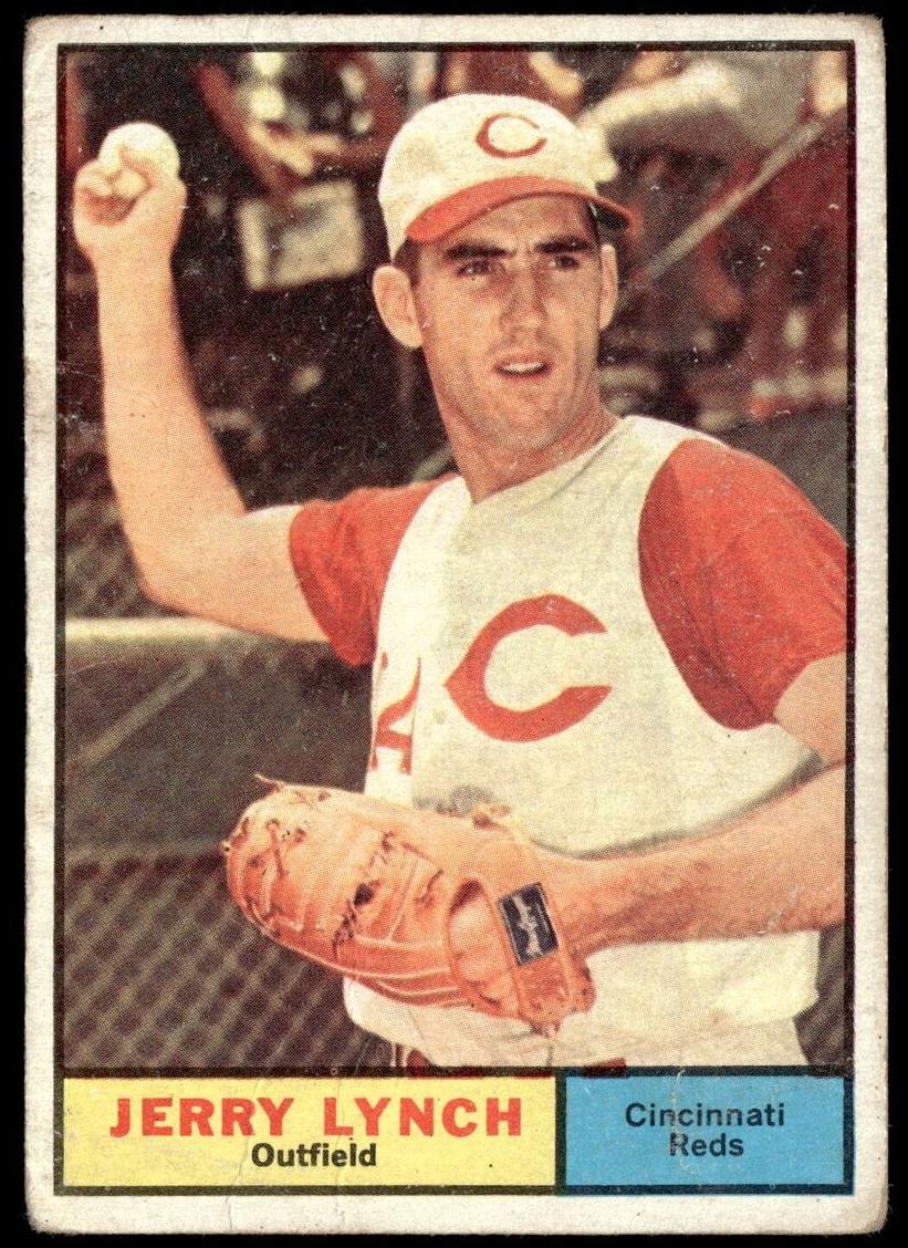 1961 Topps Jerry Lynch #97 card