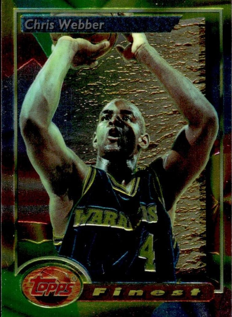 Chris Webber 1993 Topps Finest Basketball