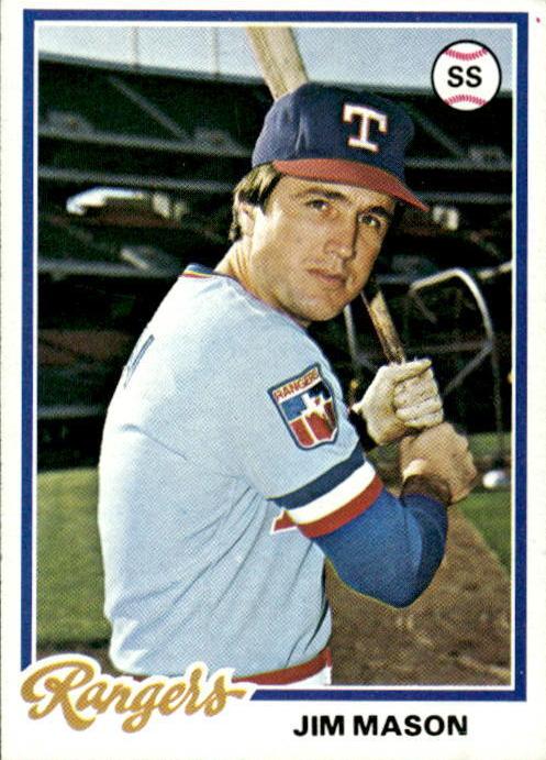 1978 Topps Jim Mason #588 card