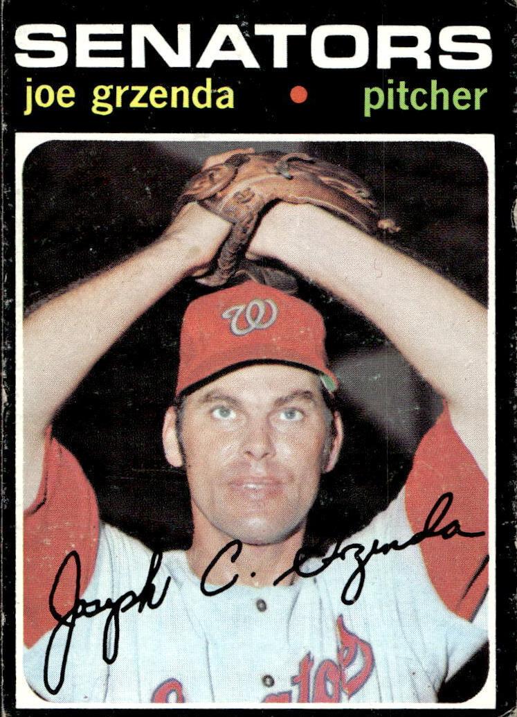 1971 Topps Joe Grzenda #518 card