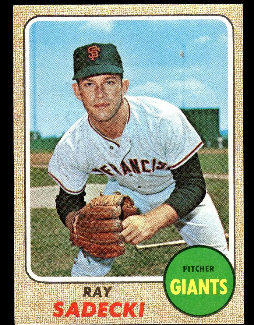 1968 Topps Ray Sadecki #494 card